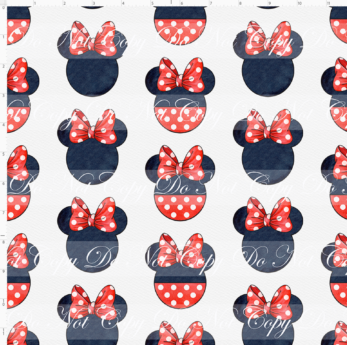 Oh Boy! & Oh Girl! - Classic Mouse - MINI HEADS RED