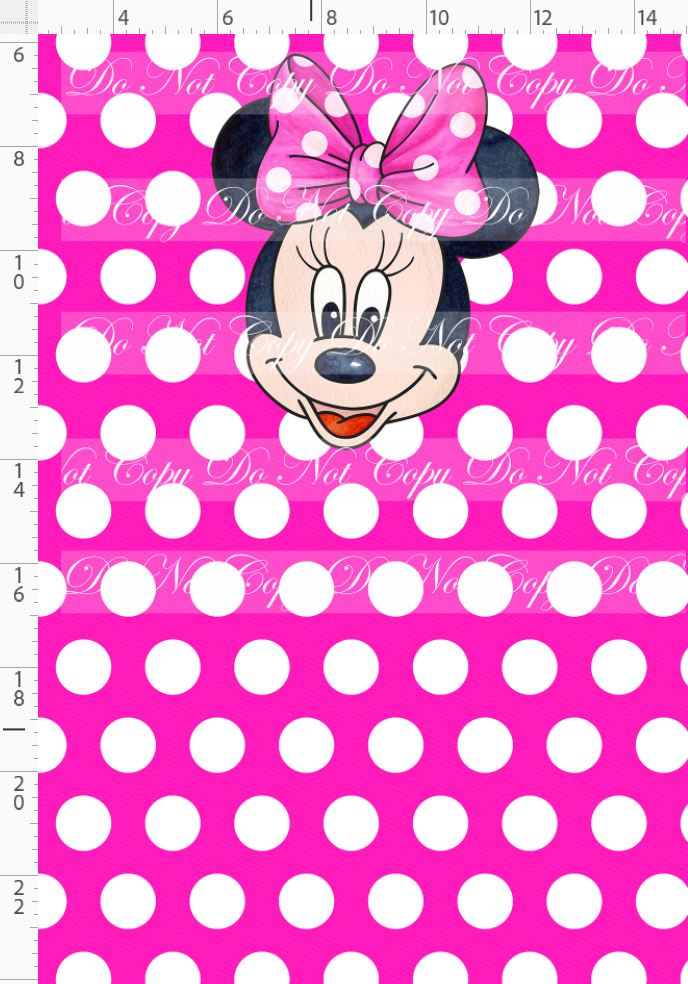 Oh Boy! & Oh Girl! - Girl Mouse - PINK - Panel - Child