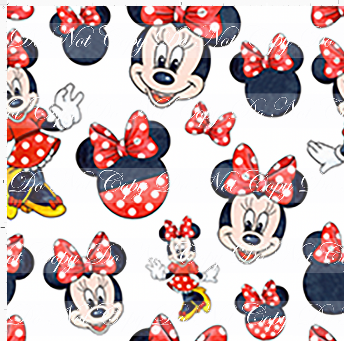 Oh Boy! & Oh Girl! - Girl Mouse on White - Tiny Scale