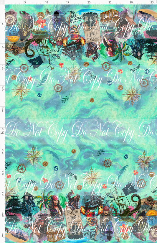 Pirate Tales - Double Border - Colorful