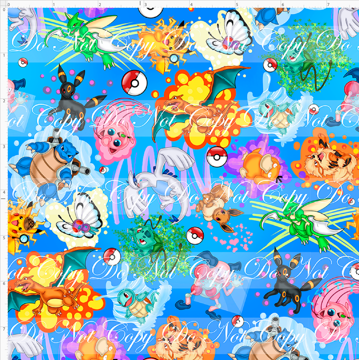 Pocket Critters-Blue main-Small scale