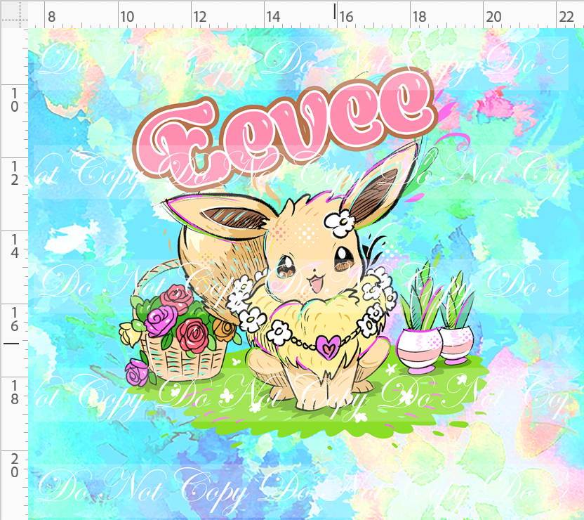 Pocket Cuties - Panel - Eev - Adult