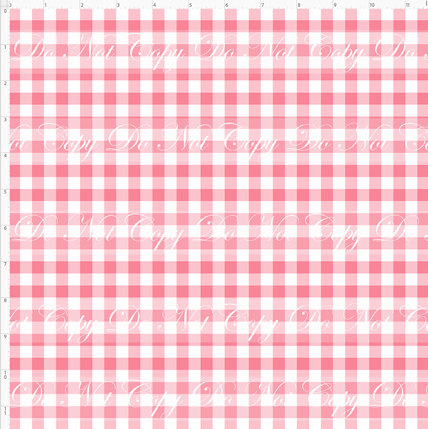 Pocketful of Fun - Coral Gingham