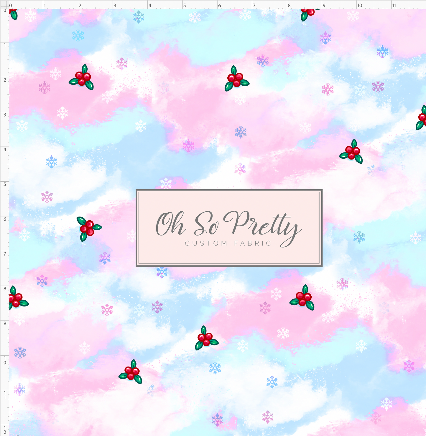 Poinsettia Mouse-background-colorful