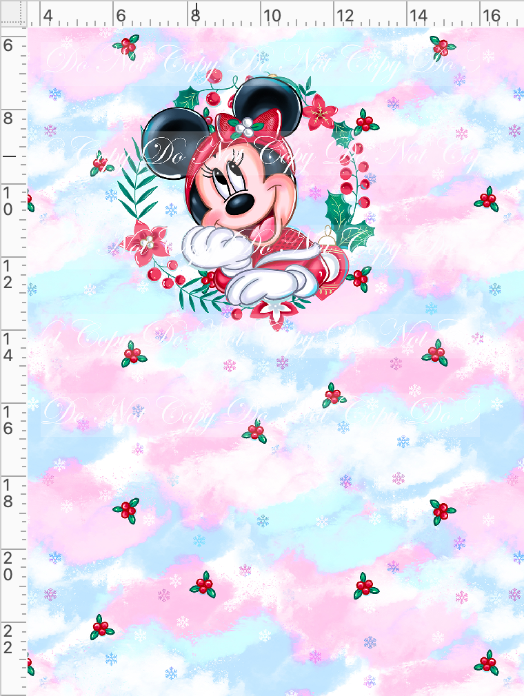Poinsettia Mouse-panel-girl mouse-colorful-child