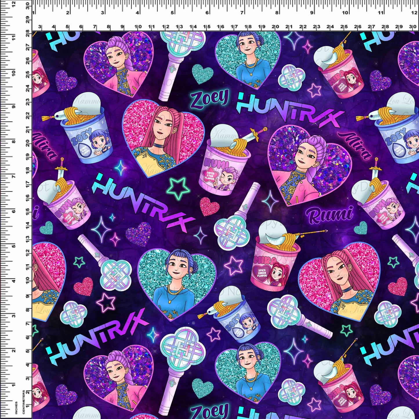 Pop Stars - Girls Purple Coordinate