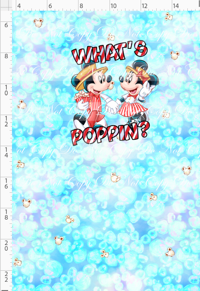 Poppin' Down Mainstreet-Panel-Whats Poppin-Blue-child