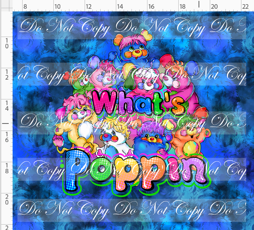 Poptastic! - Main - Panel - ADULT - Navy Blue