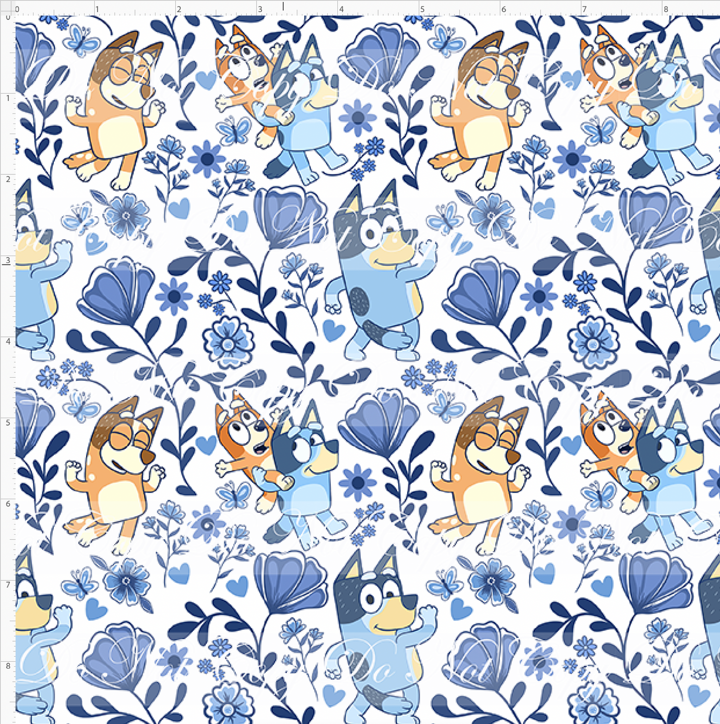 Porcelain Pups - Family - Small Scale