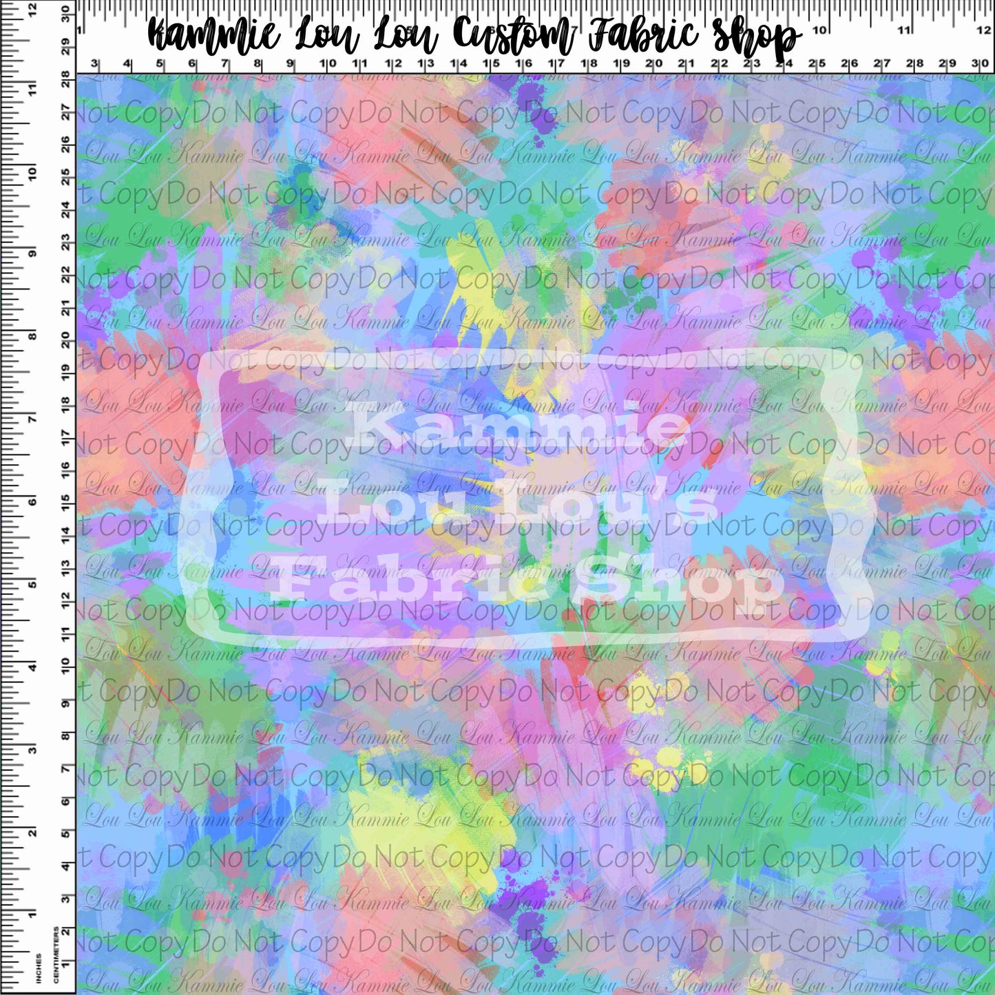 R101 Colorful Mouse - Color Splotch - Light