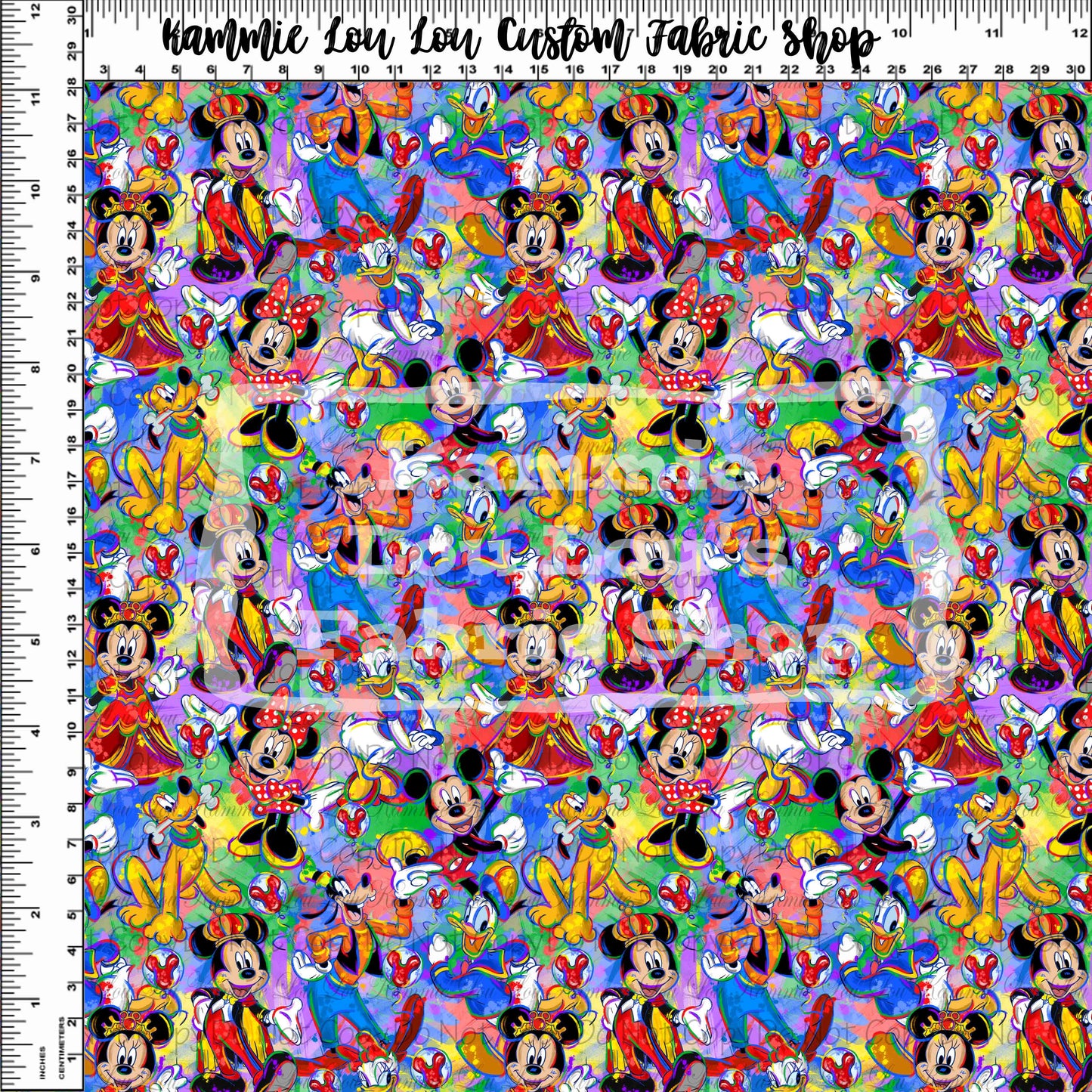 R101 Colorful Mouse - Main Design - Rainbow - Tiny Scale