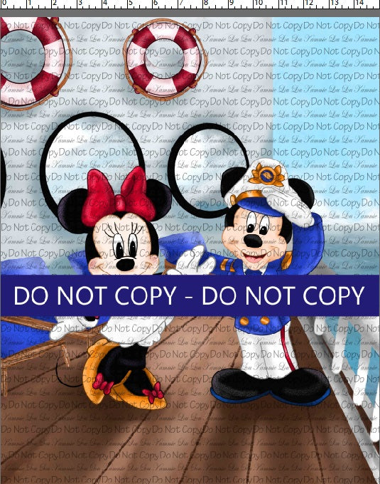 Sail the Magic Seas - Illustration Panel Ship