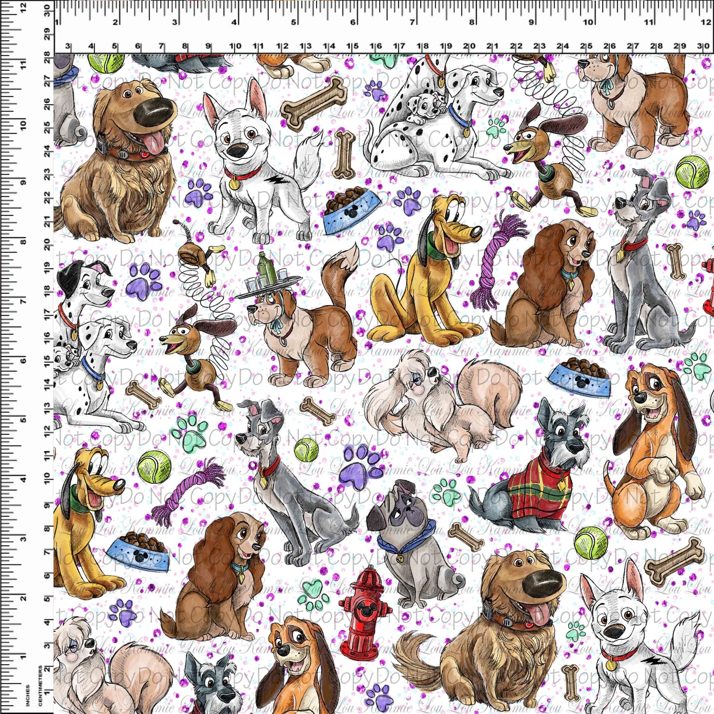 My Best Friend - Toss White - Regular Scale