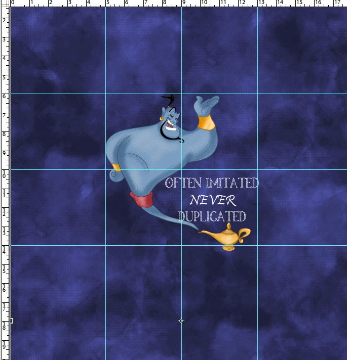 Magical Vacation - All Stacked Up - Carpet Ride -PANELS - Genie - ADULT