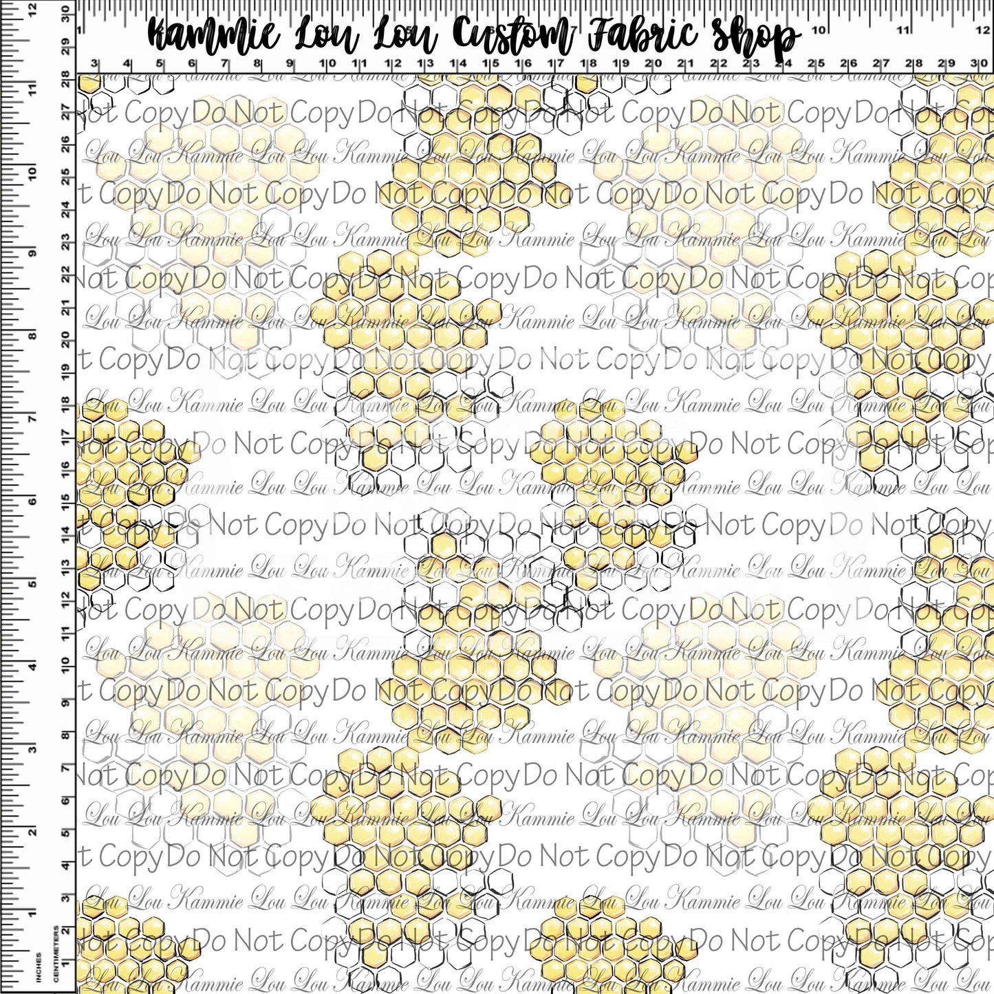 Bee My Honey Bee - Honeycomb White - Tiny Scale