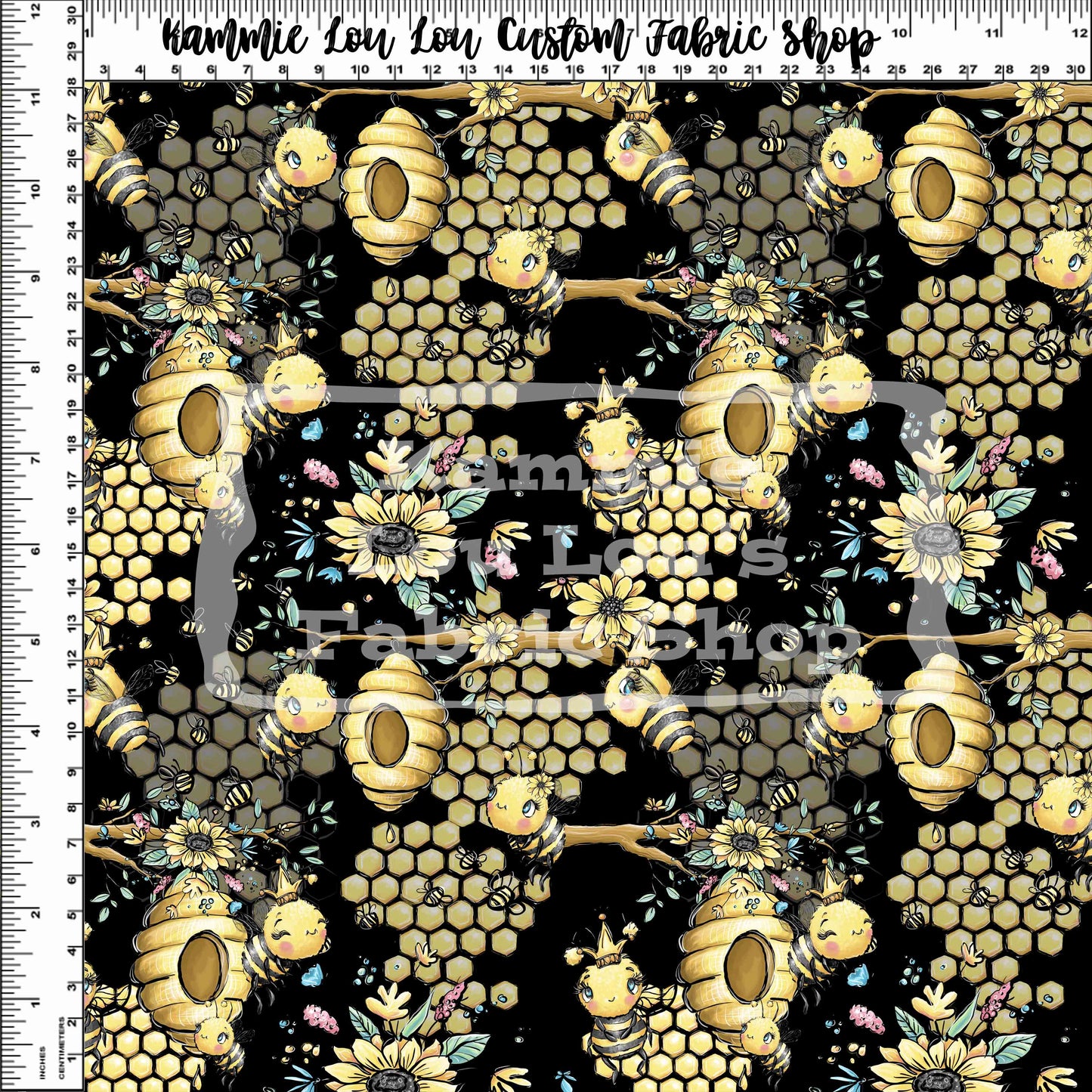 Bee My Honey Bee - Main Black - Tiny Scale