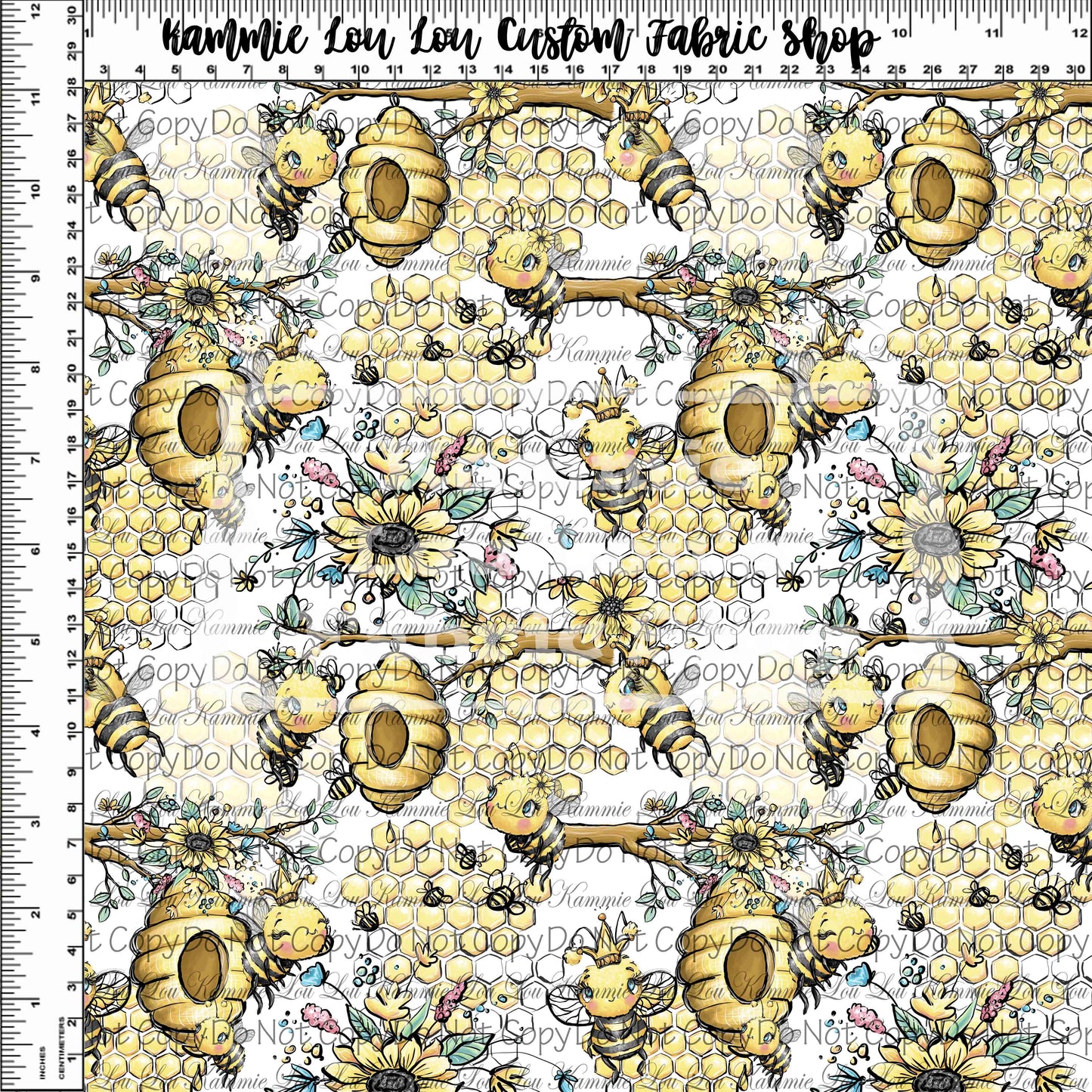 Bee My Honey Bee - Main White - Tiny Scale