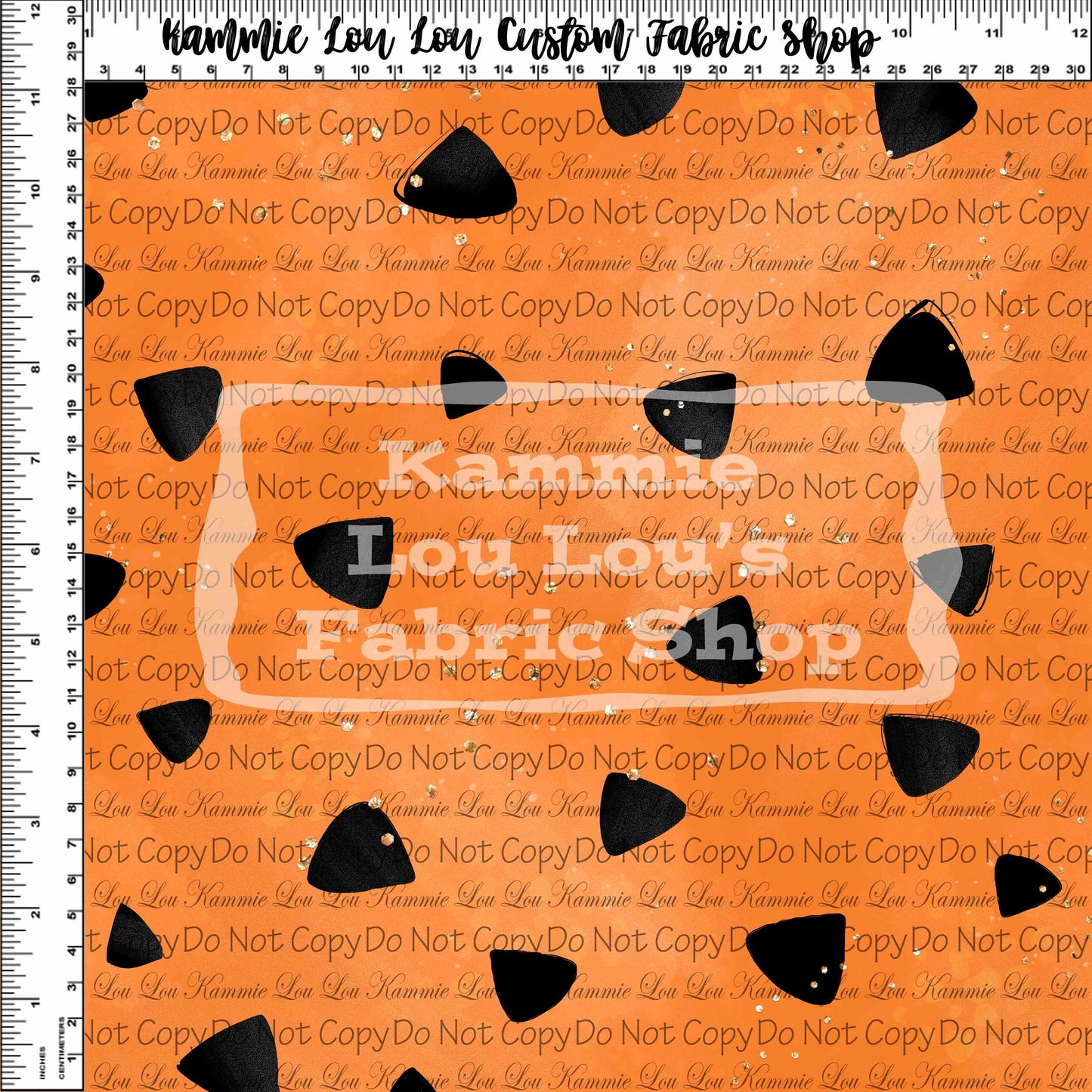 Yabba-dabba-doo! - Orange Stone Dots