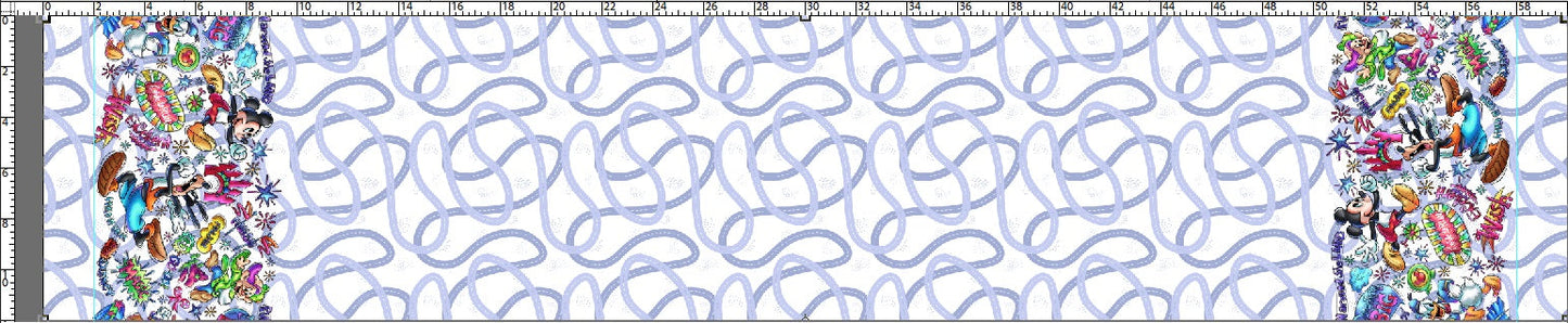 RunD - Run Around the Land - Double Border - Small Scale - WHITE