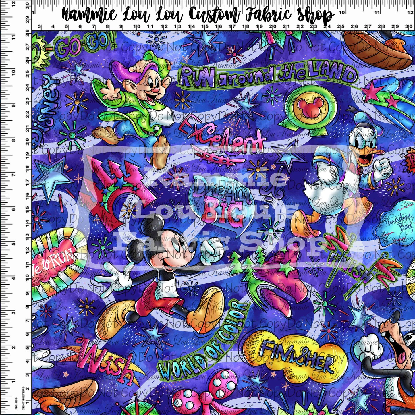 RunD - Run Around the Land - Main - Regular Scale - BLUE