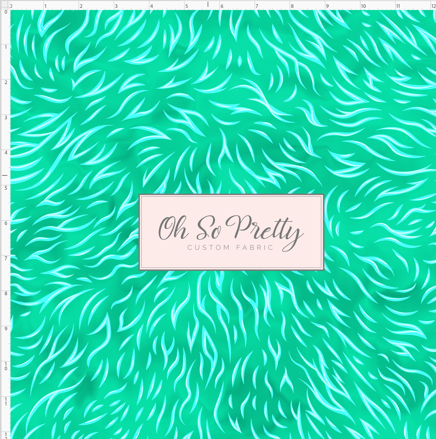 Snaggle Sprites - Fur - Green - REGULAR SCALE