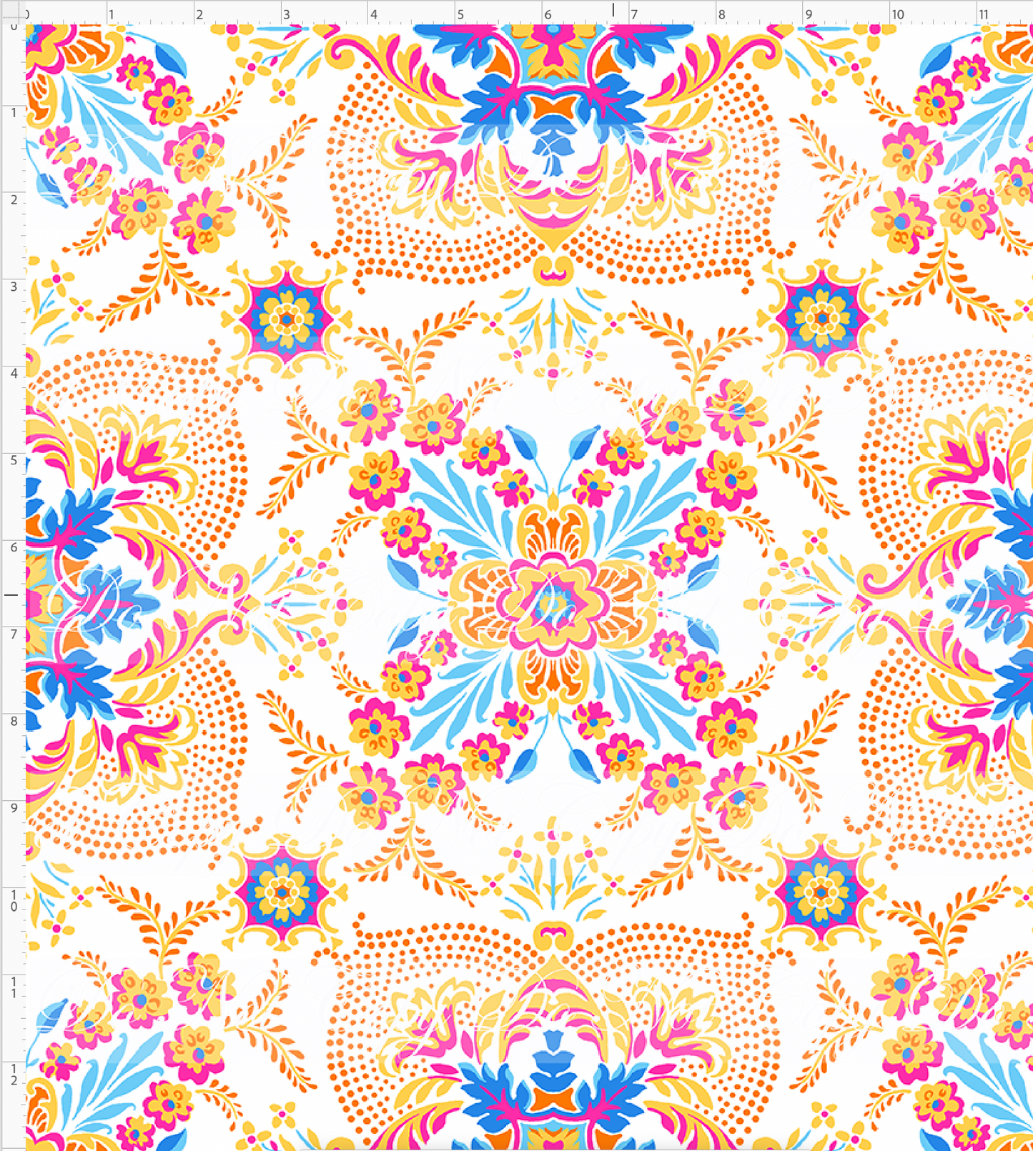 Serendipity Florals - Geometric - Breeze