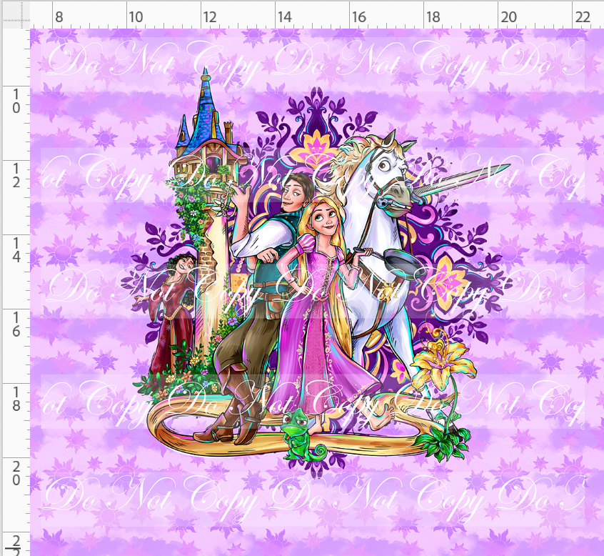 Golden Locks - Panel - Scenic Tower - ADULT