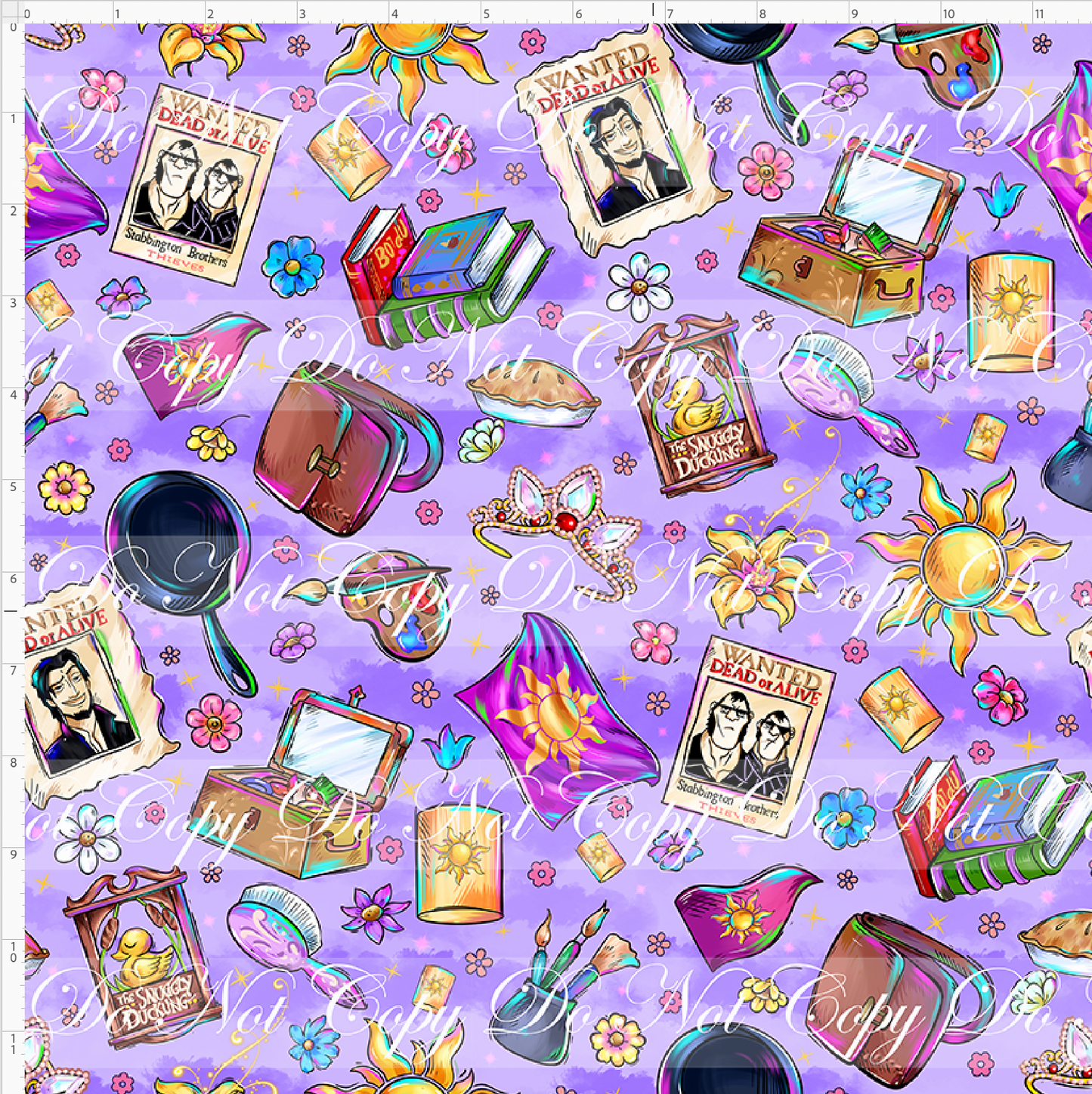 Golden Locks - Toss Coordinate - Lt. Purple