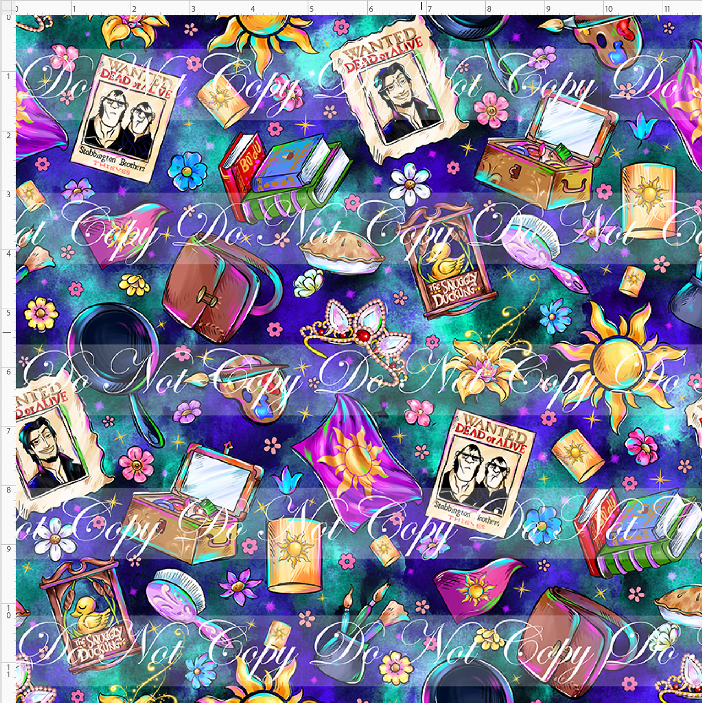 Golden Locks - Toss Coordinate - Midnight