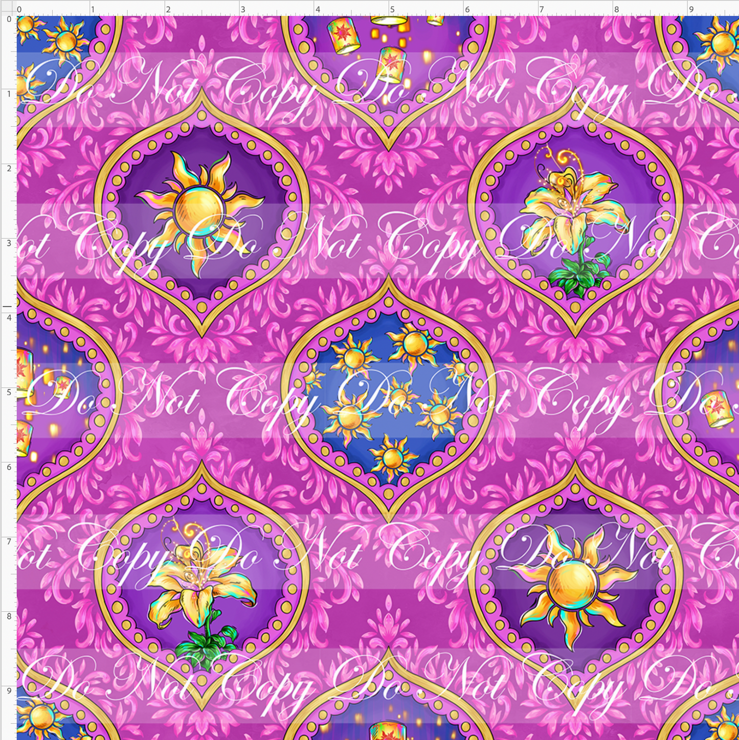 Golden Locks - Tower Argyle - Magenta