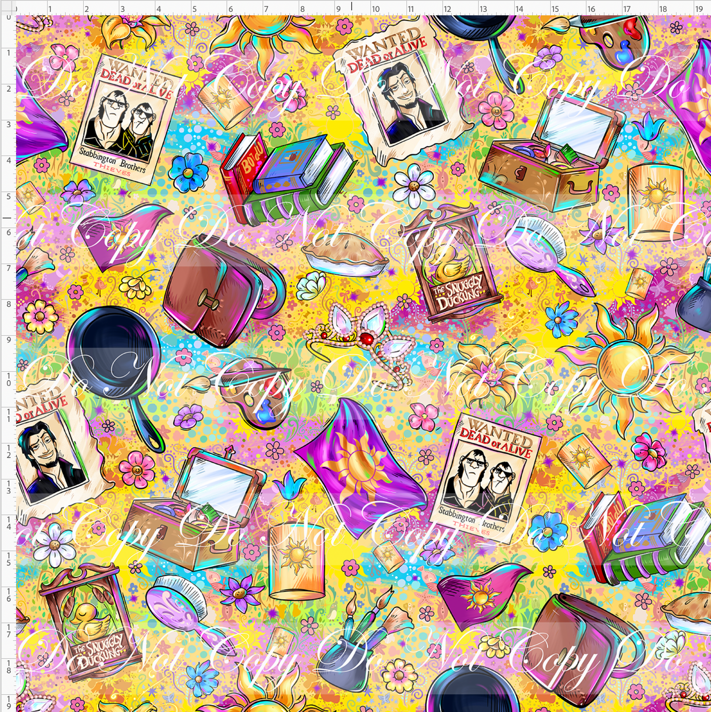 Golden Locks - Toss Coordinate - Yellow