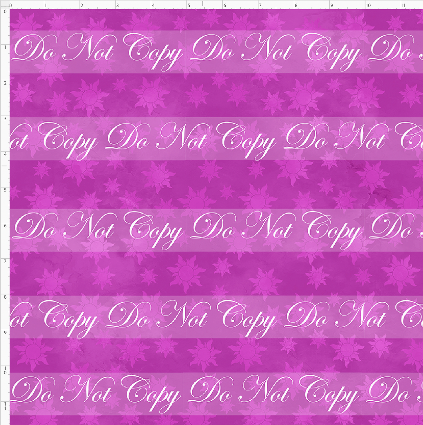 Golden Locks - Background - Sun - Magenta