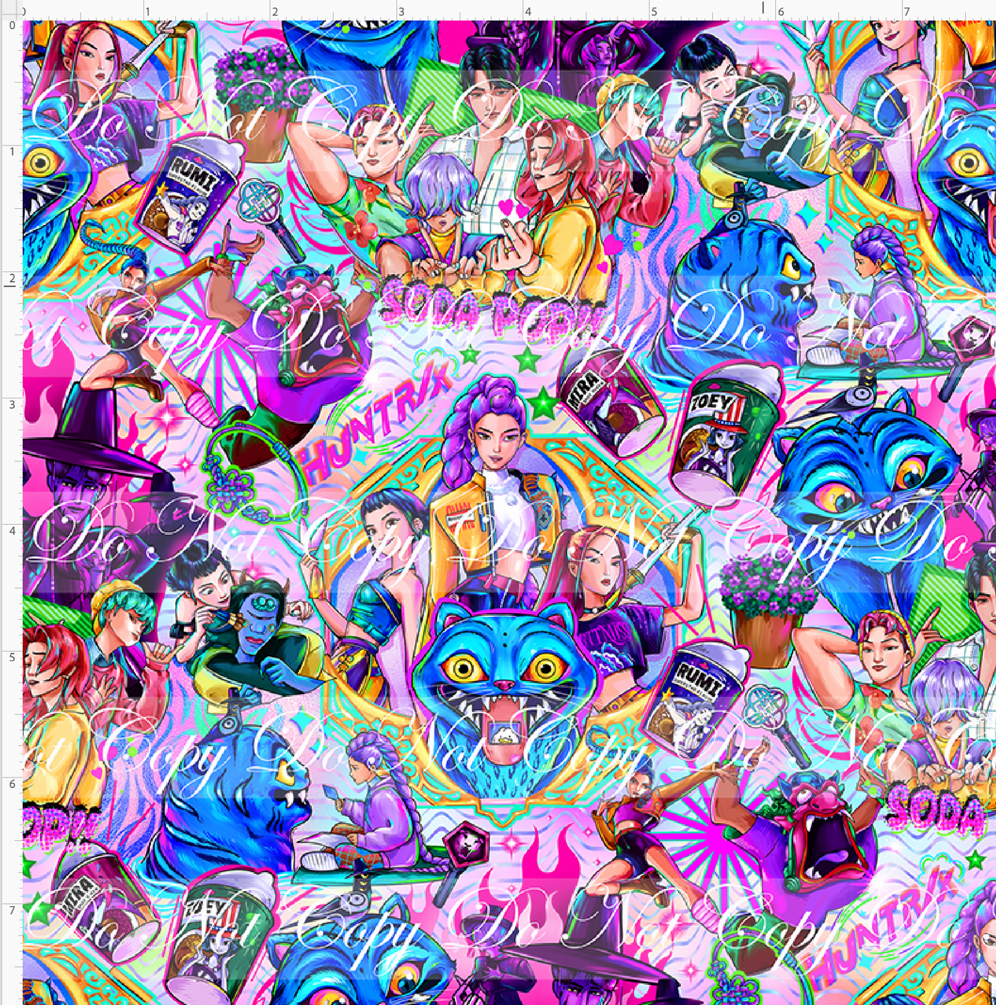 KPOP Huntrix - Main - Pastel - SMALL SCALE