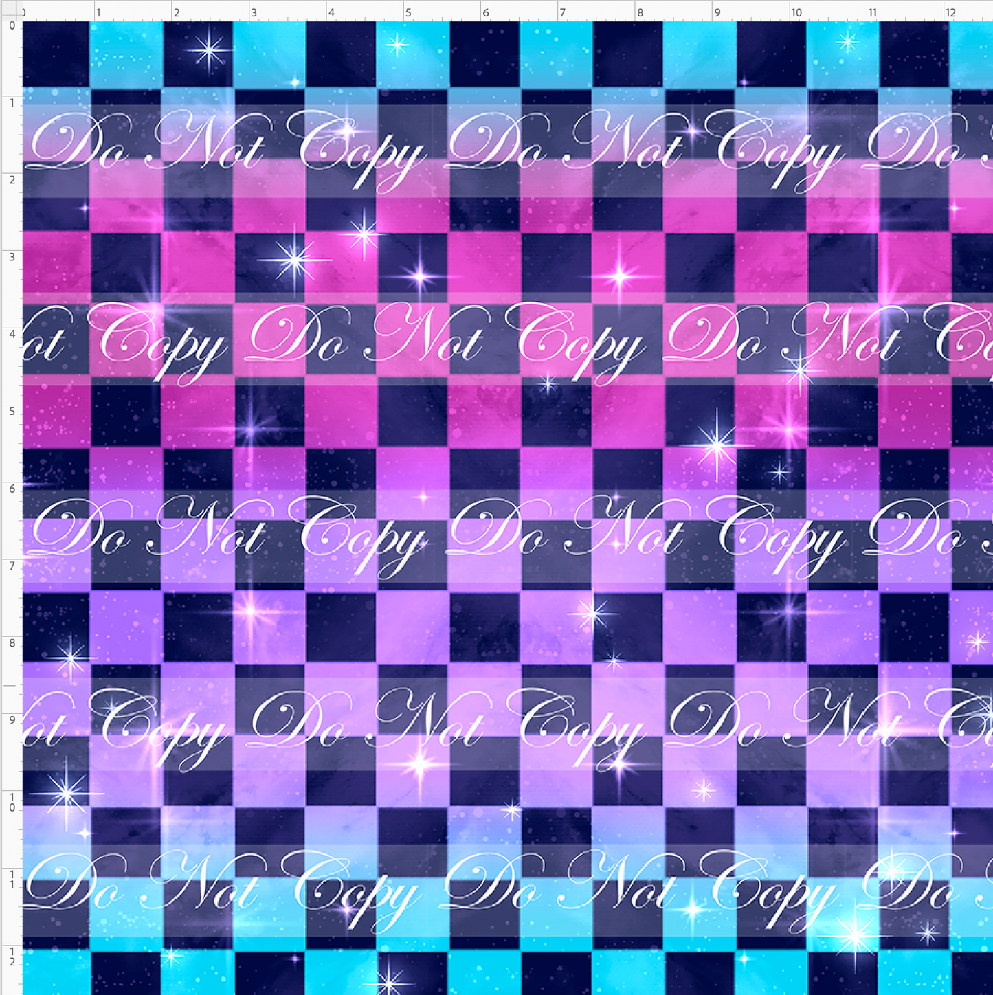 Huntrix Silhouettes - Checkered Coord