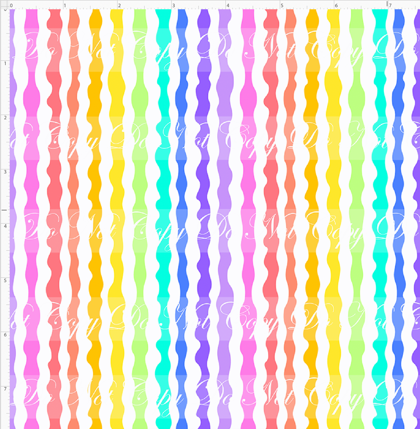 The mouse Express - wavy stripe