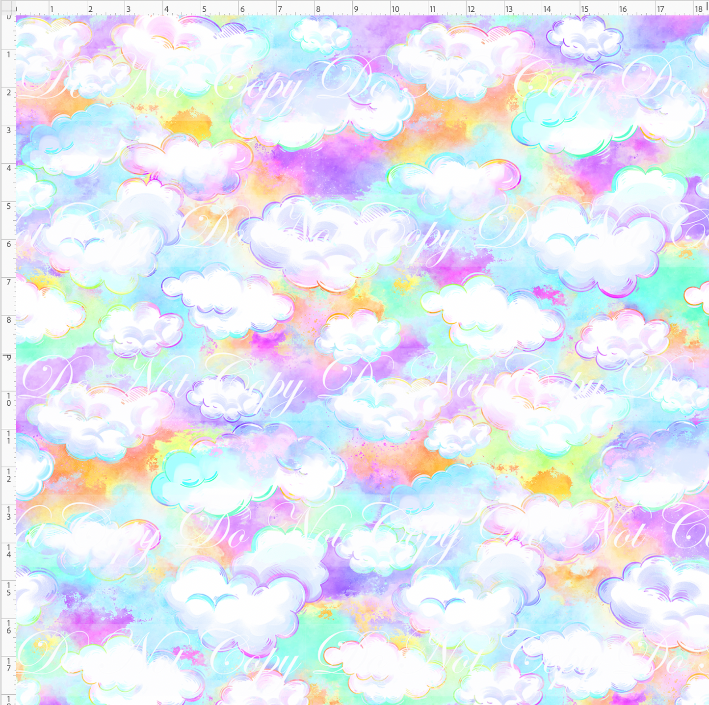 Snuggly Bears - background - pastel