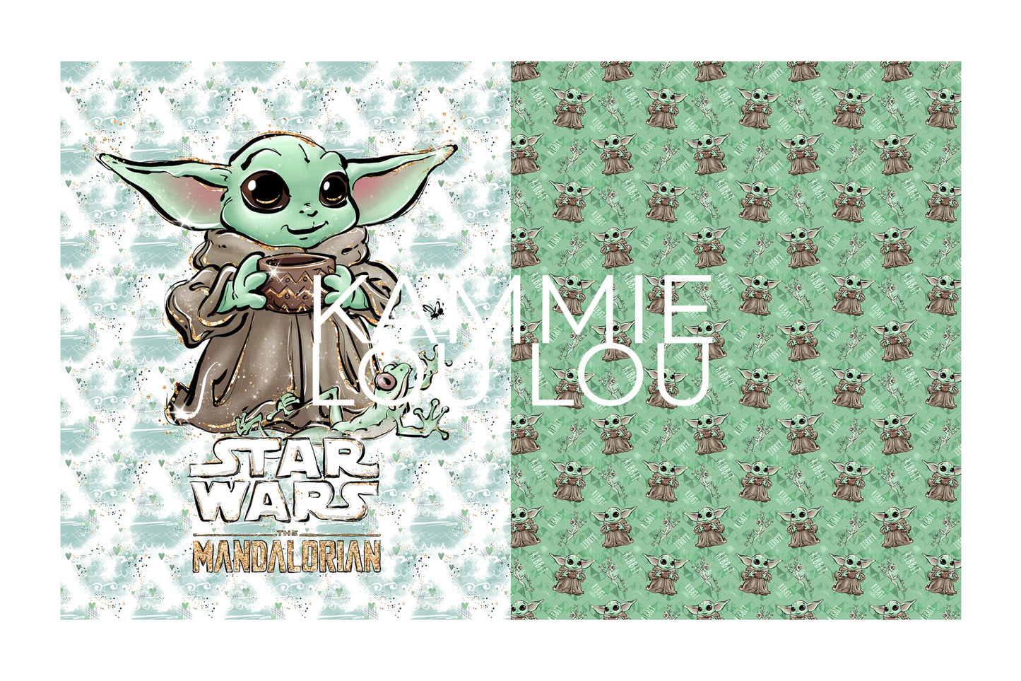 Space Baby Coffee - Childrens Blanket Panel 58W x 36H