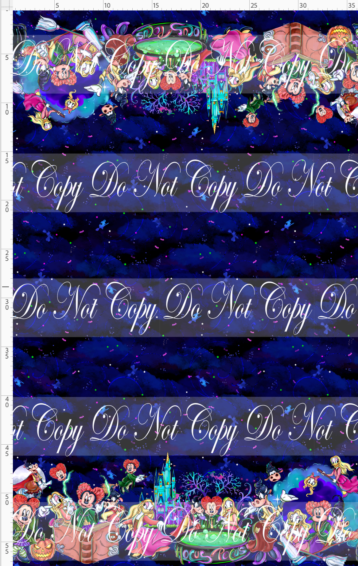 Spellbinding Sisters-Double border
