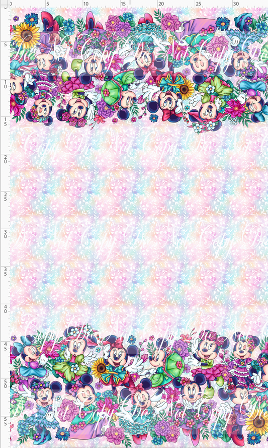 Springtime Mouse - Double Border
