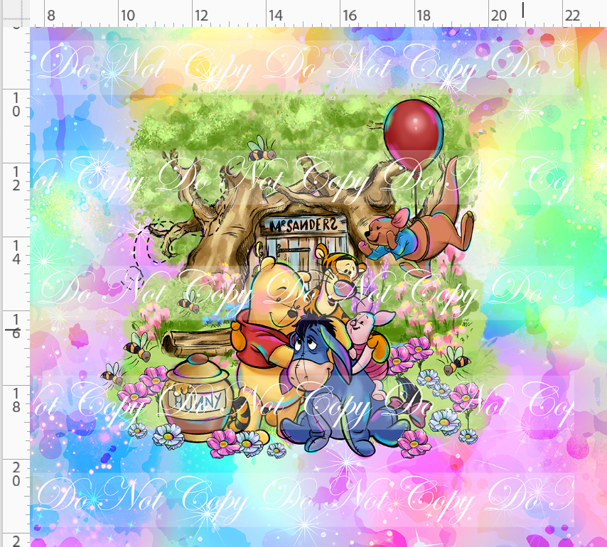 Sweet like hunny - panel - main 5 - pastel - adult