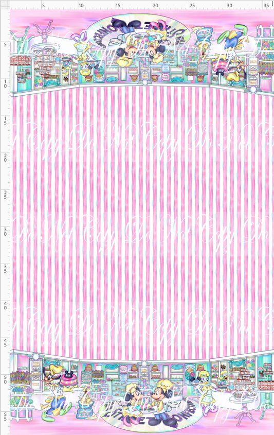 The Confectionery-double border-stripe
