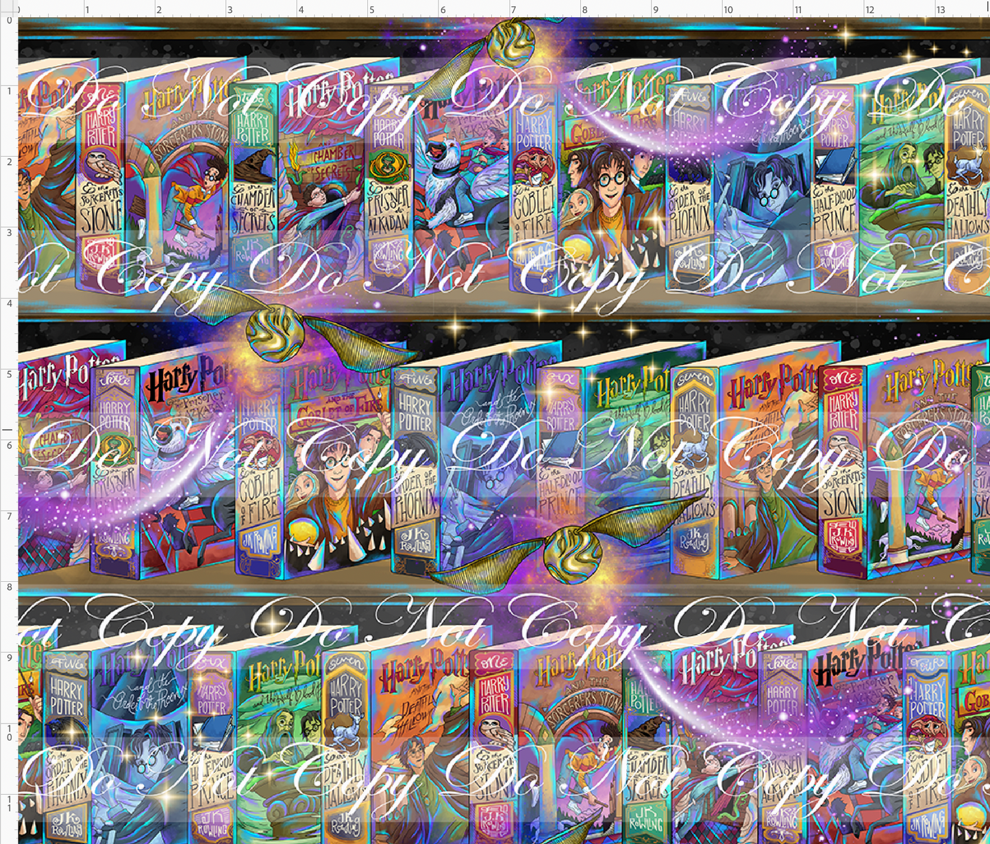 The Great Hall - Book shelf - original books - Regular Scale