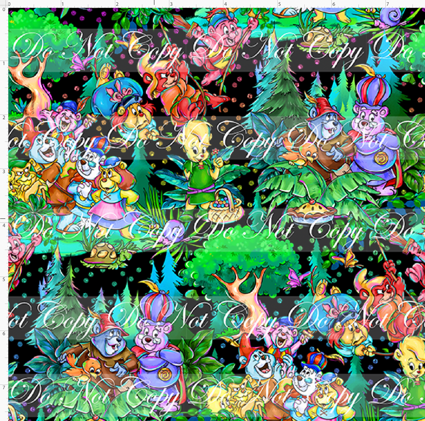 The Gummiberry Gang - Main - Black - Small Scale