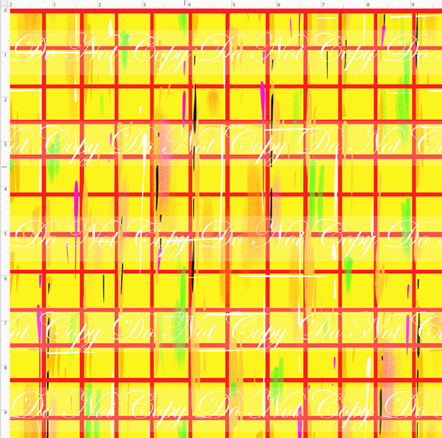 Toyland Tales - Basic Coordinate - Gold and Red Squares