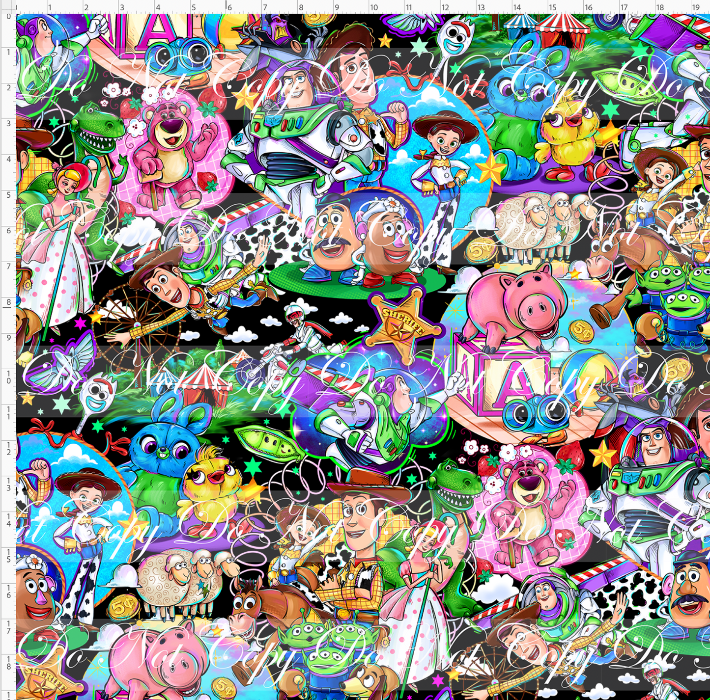 Toyland Tales - Main Design #1 - BLACK