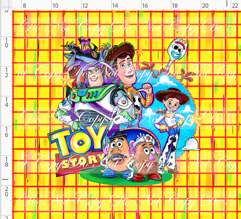 Toyland Tales - Panel - MAIN CHARACTERS - ADULT - PLAID