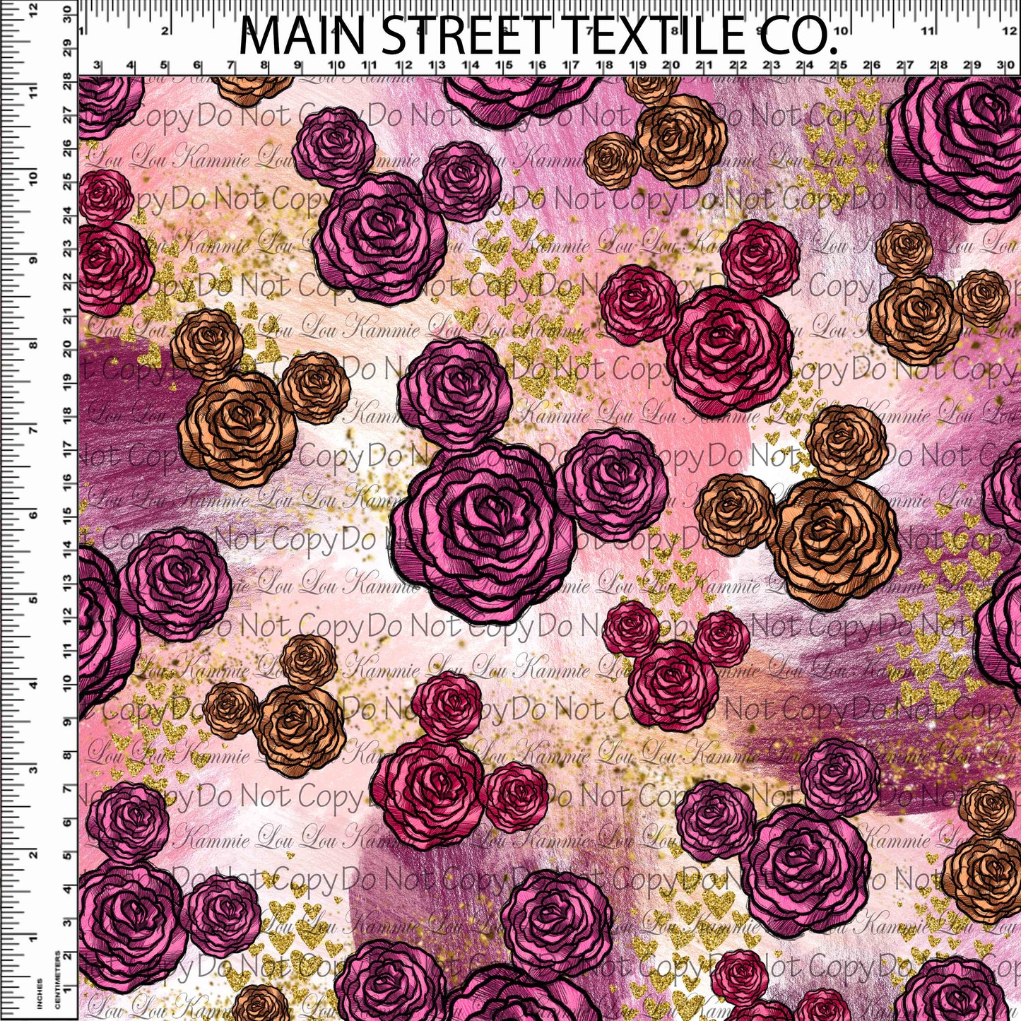 True Love - Flower Silhouettes - Regular Scale