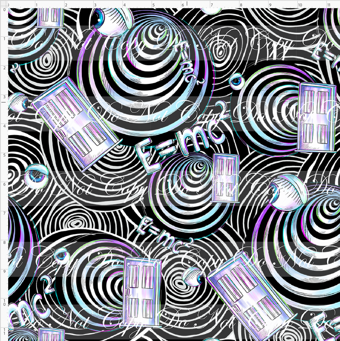 Twilight Zone-HTH swirl Coord-regular scale