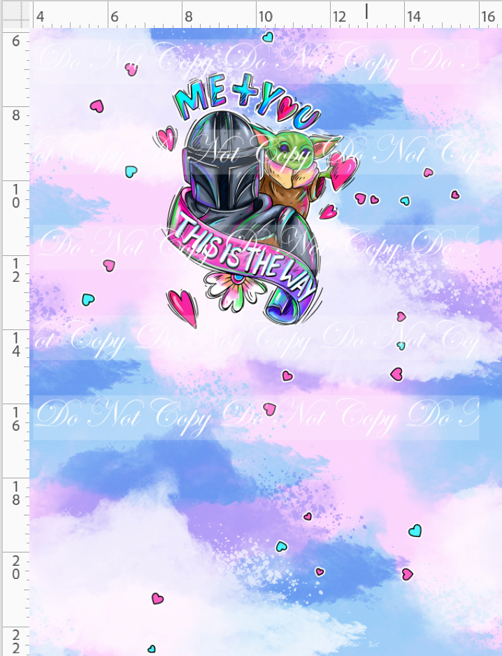 Valentine Star Doodles-Panel-Pink-Baby-child