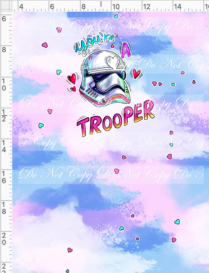 Valentine Star Doodles-Panel-Pink-Trooper-child